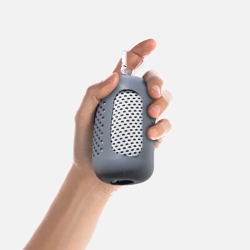 Portable Mini Silica Gel Set Cold Towel Quick Drying Breathable Chilly Sweat Absorption Sports Cooling Towel Running Yoga Gym - P12 Hub Europe