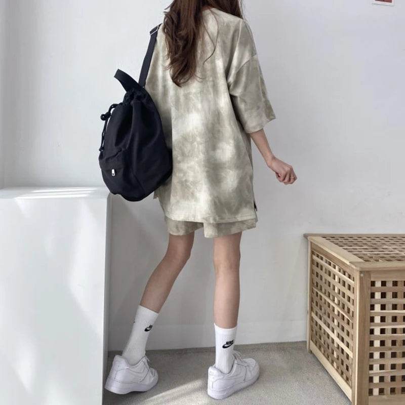Summer Tie Dye Shorts Set - P12 Hub Europe