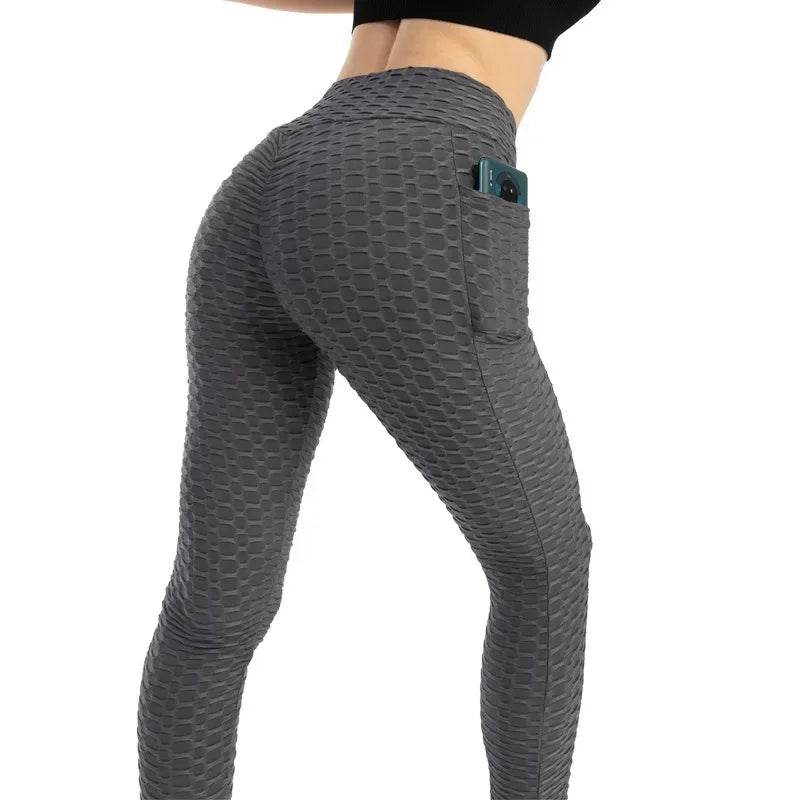 Women's Pocketed Bubble Leggings - P12 Hub Europe