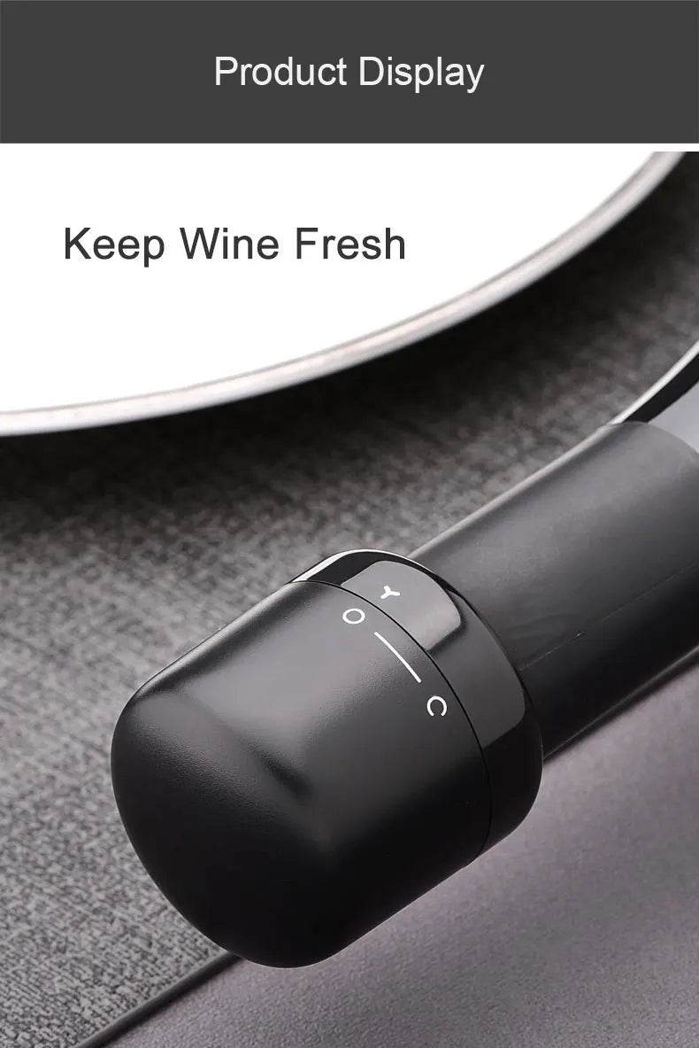 1/2Pcs Vacuum Red Wine Bottle Cap Stopper Silicone Sealed Champagne Bottle Stopper Reusable Retain Freshness Wine Plug Bar Tools - P12 Hub Europe