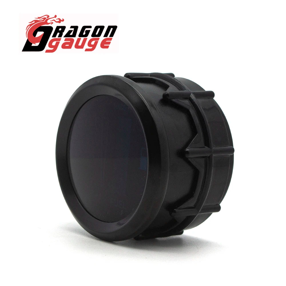 「DRAGON」 2" 52mm Car Fuel Level Gauge with Fuel Float Sensor Electronic Display 8-18V Automotive Gauge
