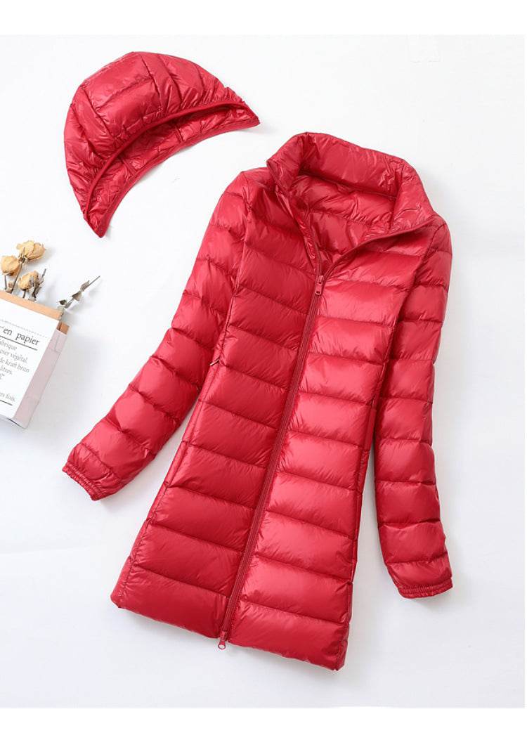 Lightweight Candy Color Down Hoodie - P12 Hub Europe