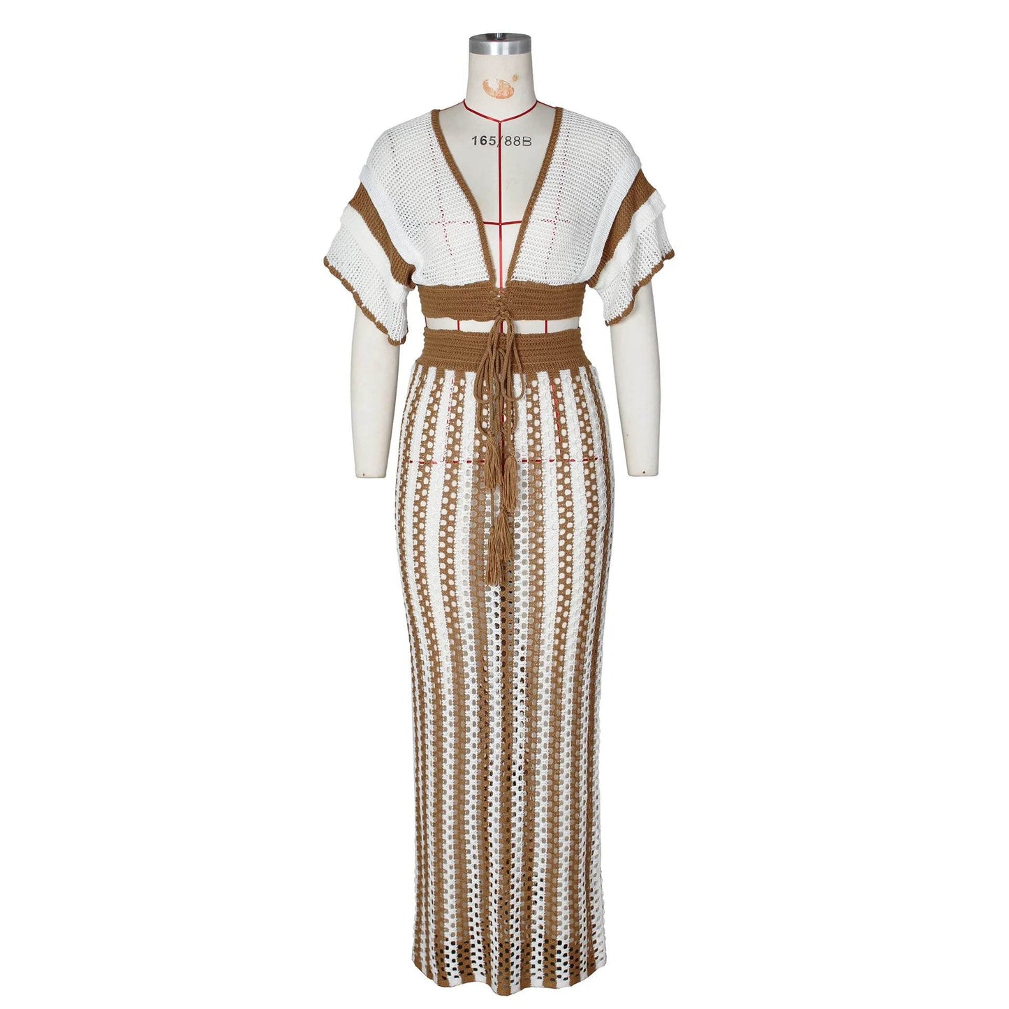 Knitted Vacation Dress Set - P12 Hub Europe