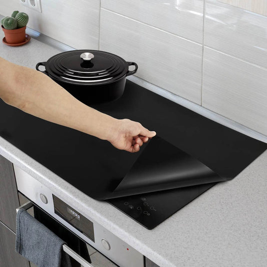 Silicone Induction Cooktop Mat Non Slip Electric Stove Cover Pad Cooktop Protector Cooking Kitchen Accessories Stove Top Cover - P12 Hub Europe