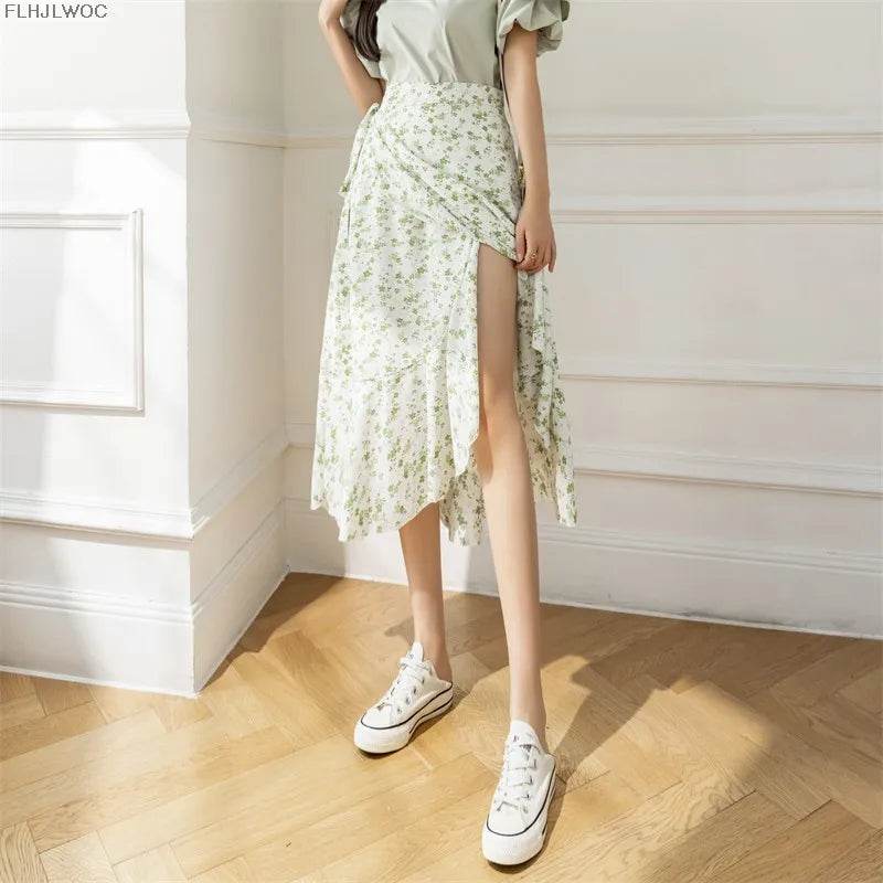Women's Floral Lace-Up Dress - P12 Hub Europe