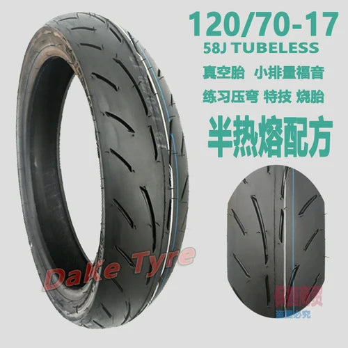 130/80-17 100/70-17 90/80 70 100 120/70-17 Is Applicable To SOCO Quick TS TC MAX Electric Motorcycle Tire Vacuum Tire