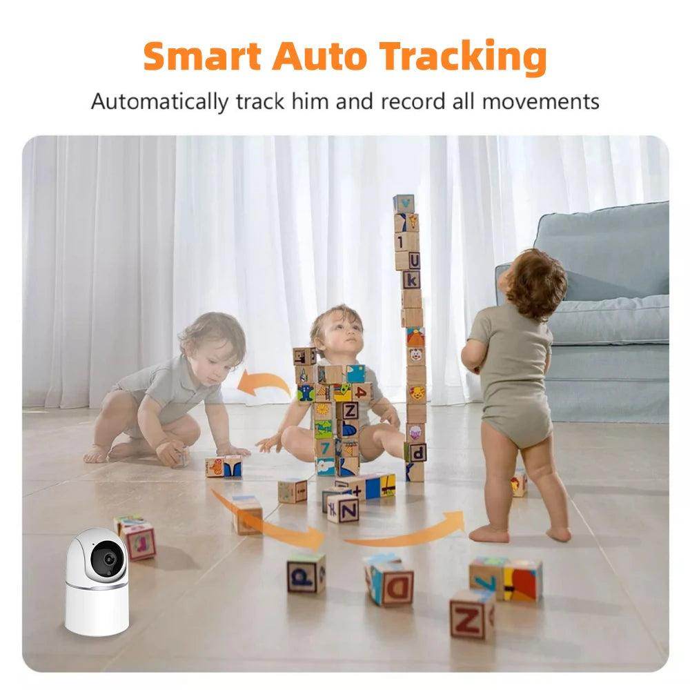 Baby Monitor 5MP WiFi PTZ Camera Auto Track - P12 Hub Europe