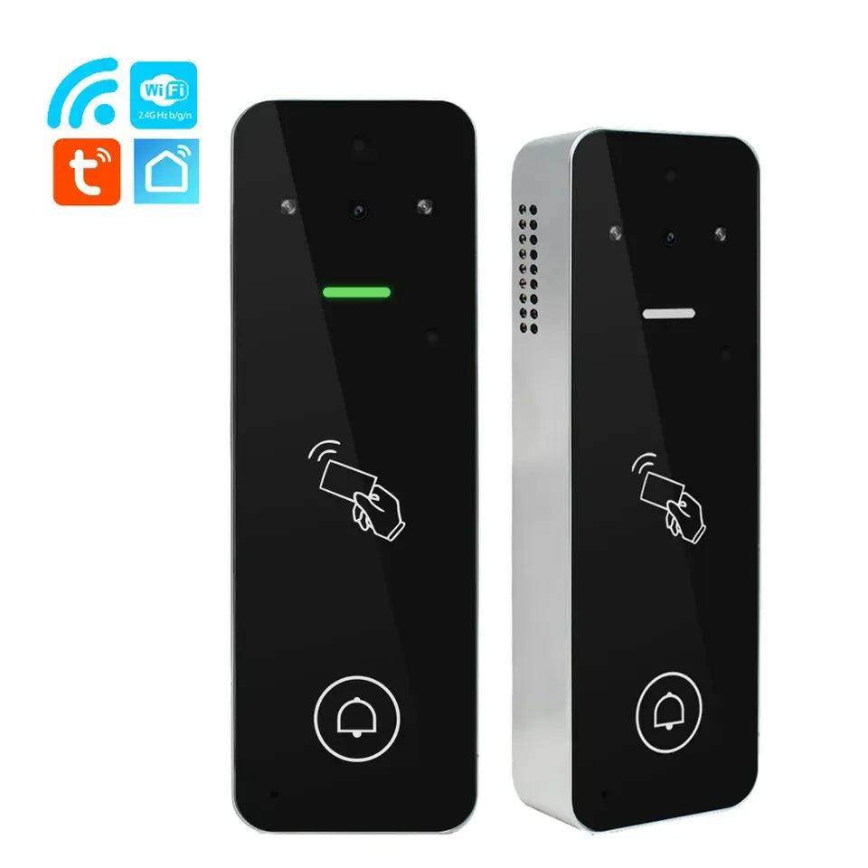 WiFi Video Intercom Access Control Fingerprint/Card/Password, IP65 - P12 Hub Europe