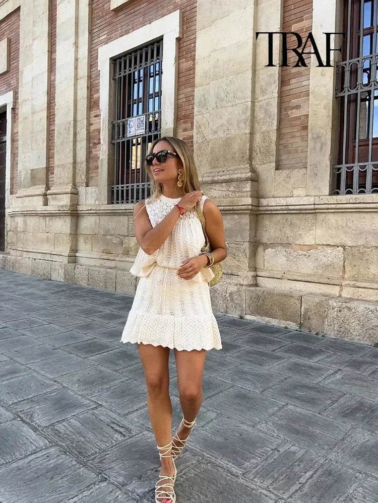 Women Knit Skirt Set - P12 Hub Europe