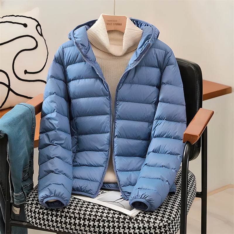 Ultralight Korean Hooded Puffer - P12 Hub Europe