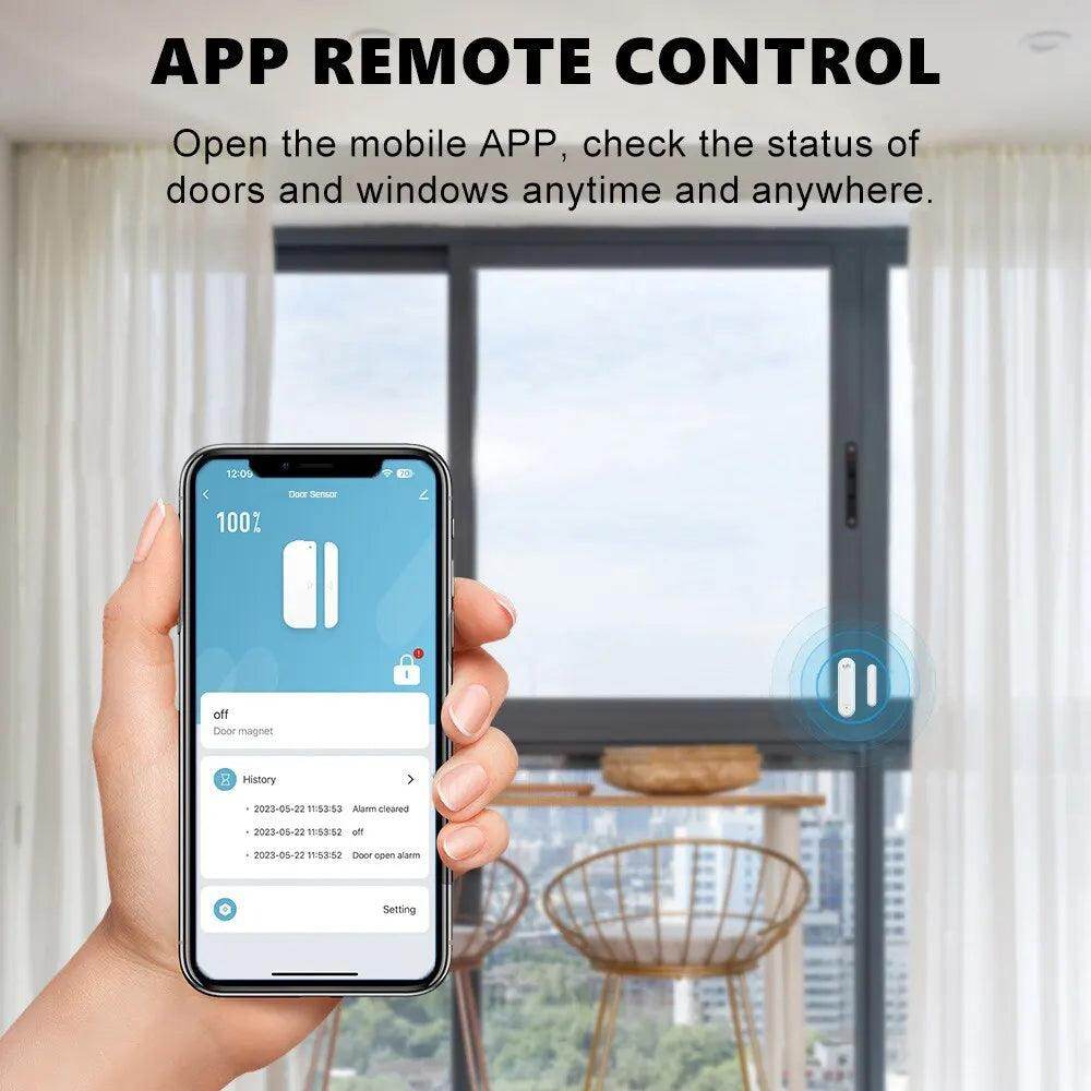 Sensor Door ONENUO WiFi 80dB - P12 Hub Europe
