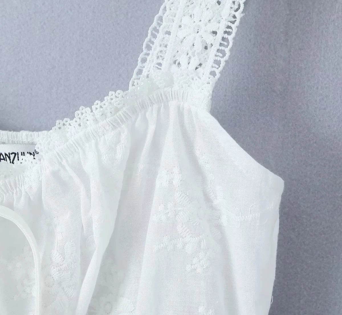 White Lace Beach Skirt Set - P12 Hub Europe