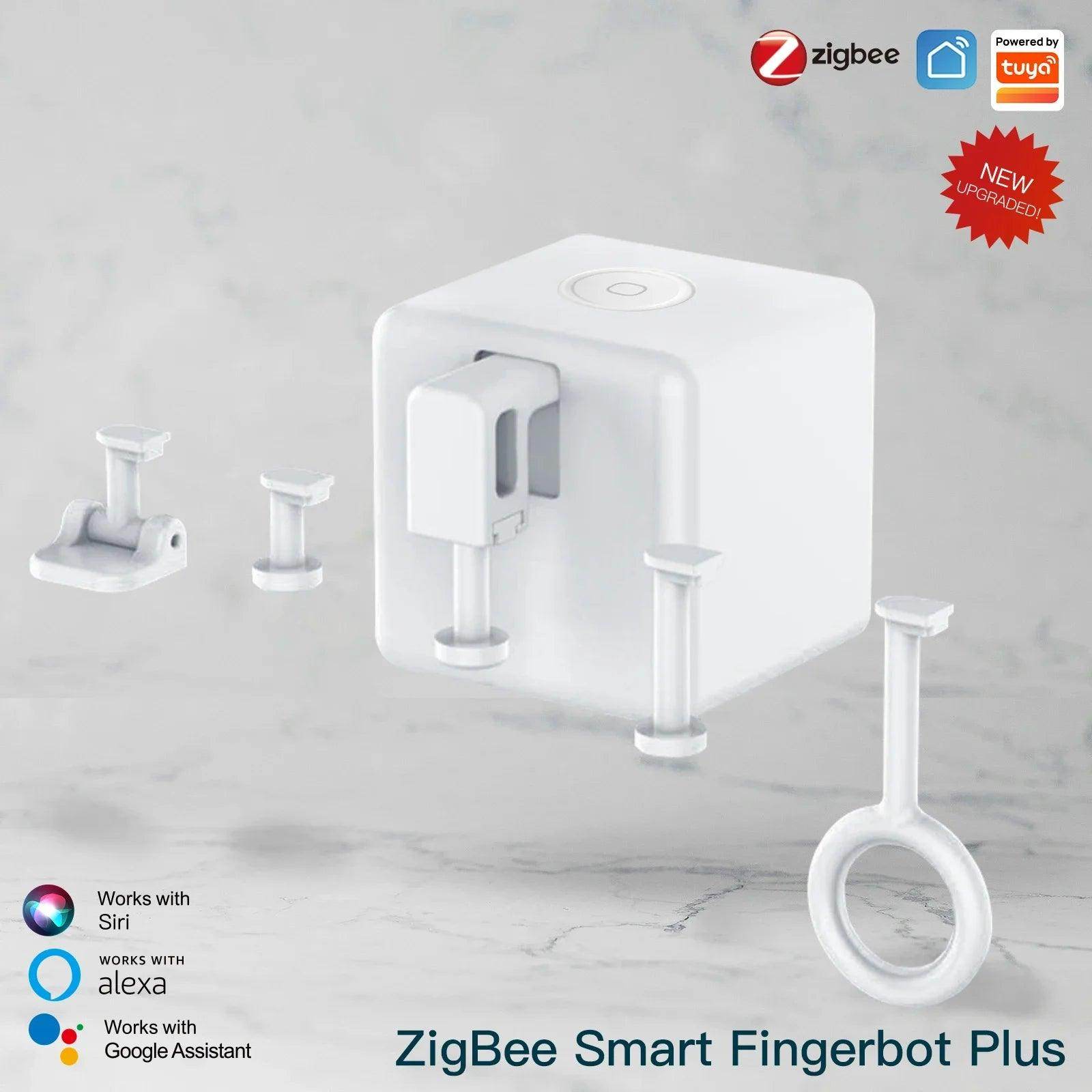 Zigbee Fingerbot Plus | Smart Button Pusher, Alexa, Google - P12 Hub Europe