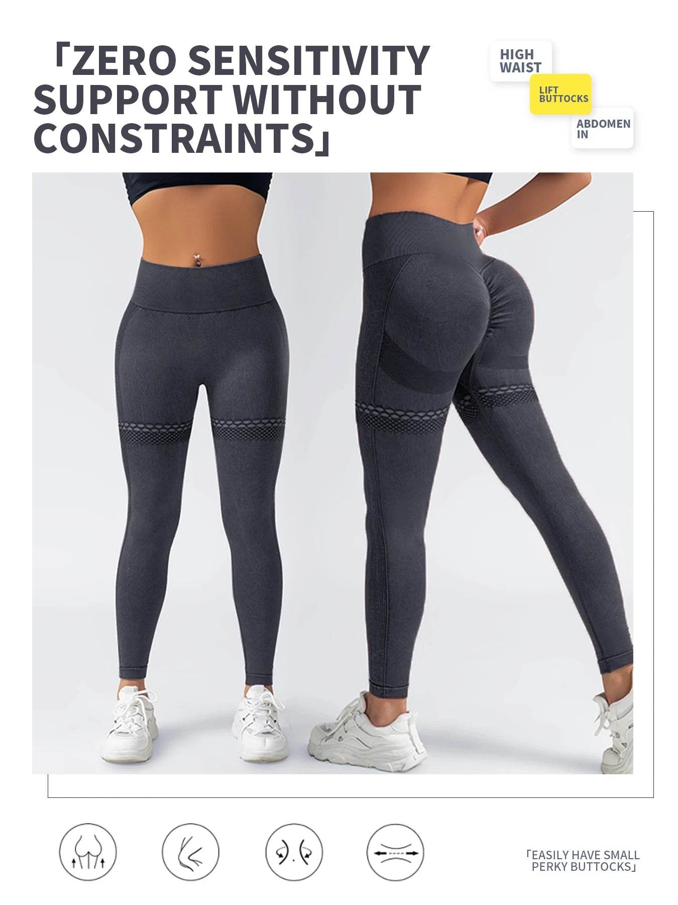 Women's Mesh Butt Lifting Leggings - P12 Hub Europe
