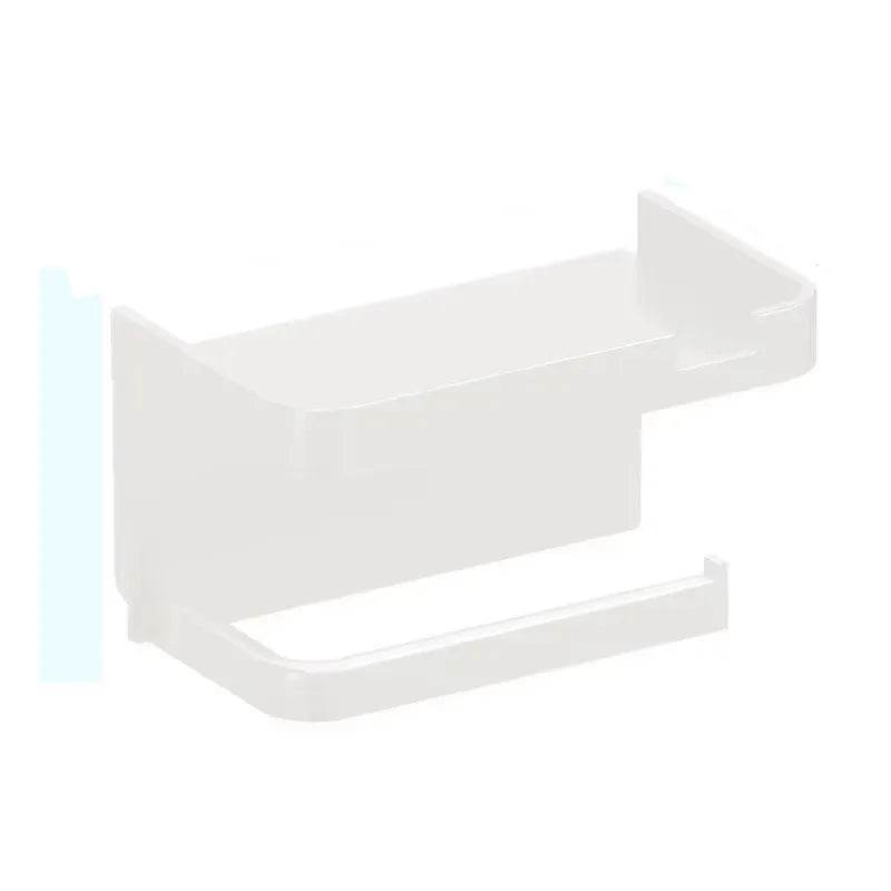 Toilet Paper Holder Plastic Storage Rack Kitchen Towel Placement Of Seasoning Bottles Bathroom Wall Roll Of P - P12 Hub Europe