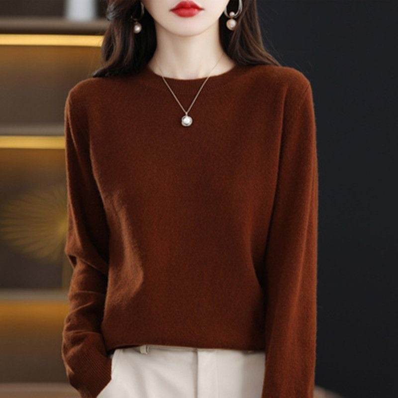 Women's Basic O-Neck Sweater - P12 Hub Europe