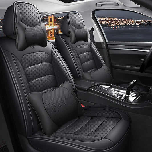Universal Car Seat Cover for SEAT All Car Models Leon Arona Ateca Tarraco Ibiza Alhambra Car Accessories Interior Details