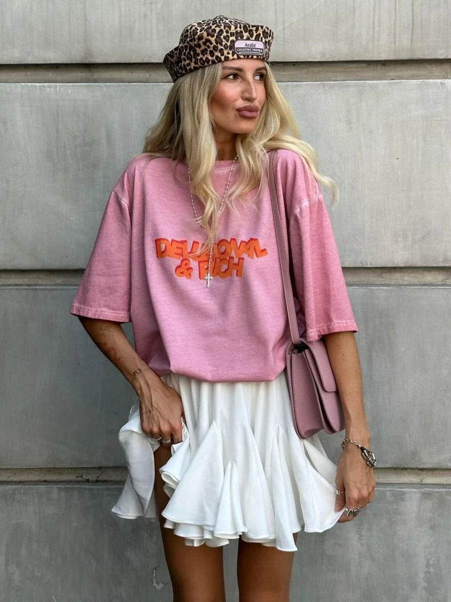 Women's White Ruffle Mini Skirt - P12 Hub Europe