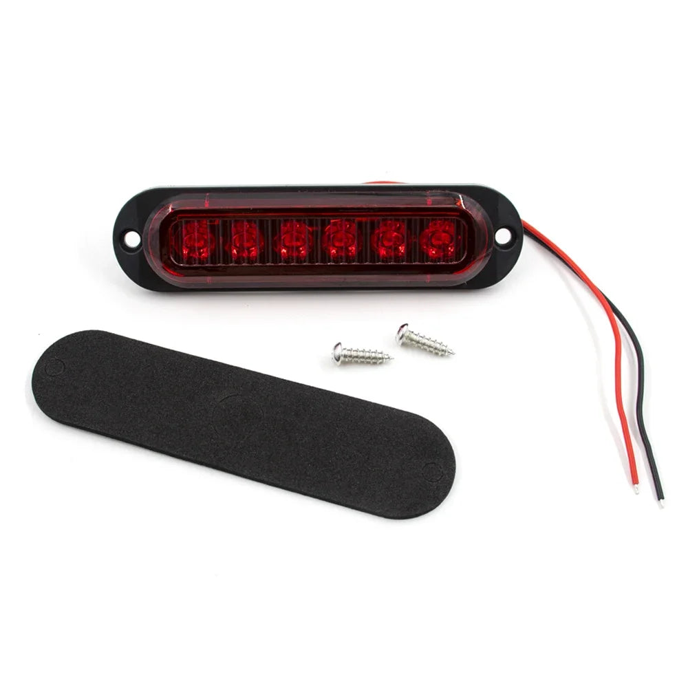 4x/6x/8x/10x 12V 24V External LED Side Marker Warning Light Clearance Lamp Turn Signal Light For Truck Trailer RV Lorry Caravan
