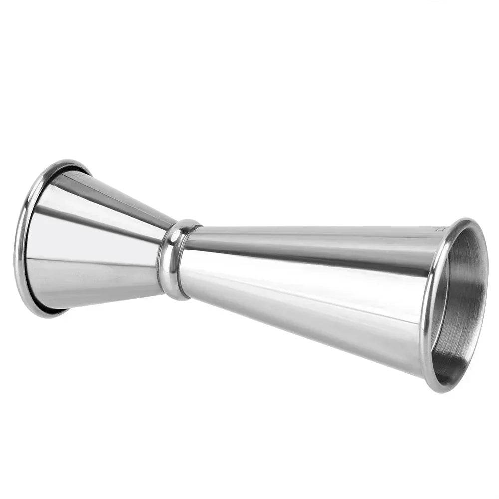 2PCS 30/60ml Cocktail Wine Shaker Measure Cup Stainless Steel Double Shot Drink Spirit Measure Jigger Kitchen Supplies gadget - P12 Hub Europe