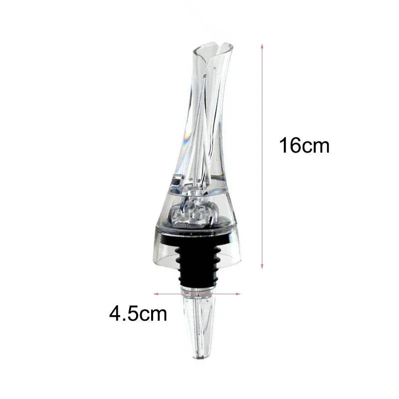 Wine Aerator Pourer Premium Aerating Pourer Red Wine Decanter Cap Spout Stopper Bottle Mouth Dispenser Decanter Spout - P12 Hub Europe
