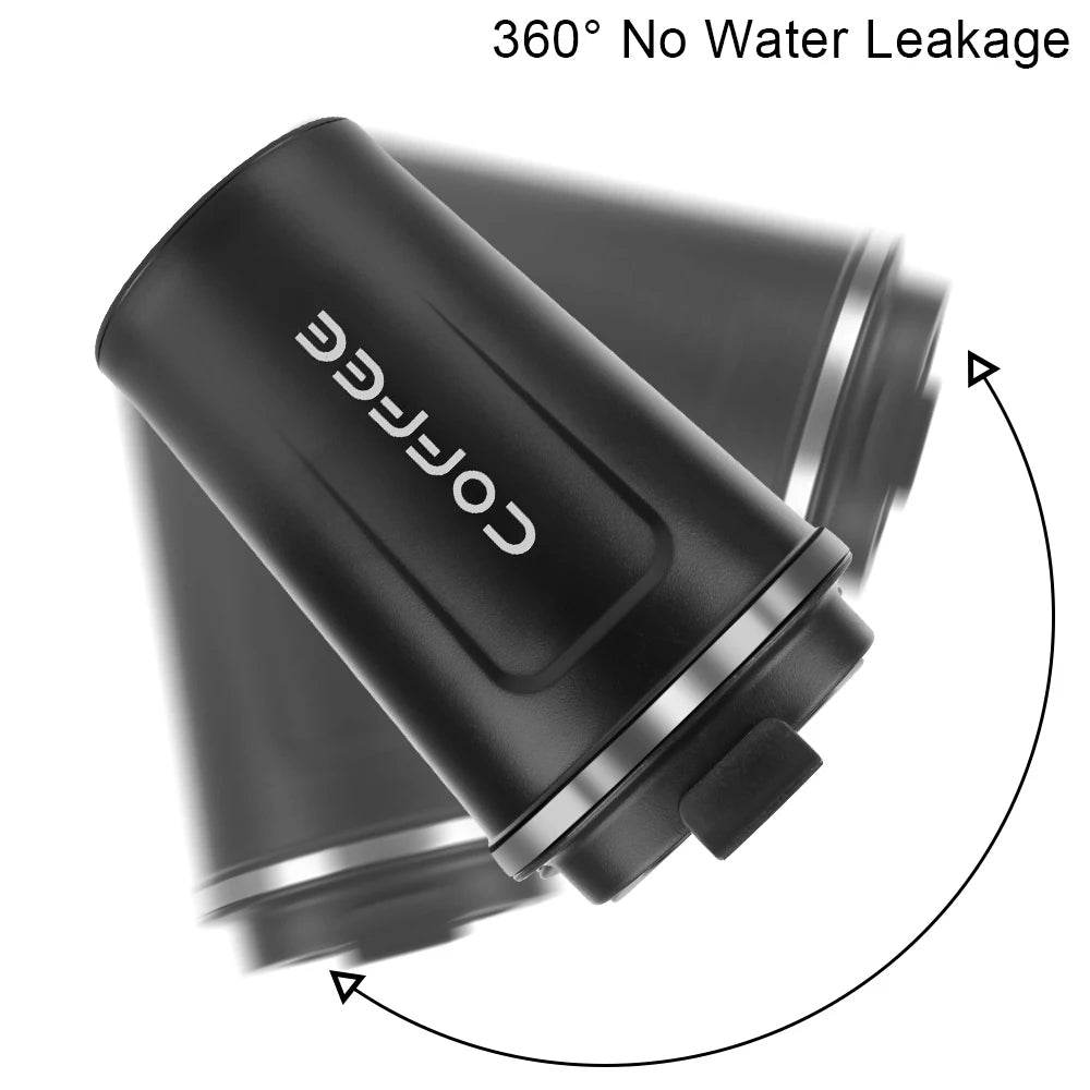 Leak-Proof Stainless Steel Travel Mug - P12 Hub Europe