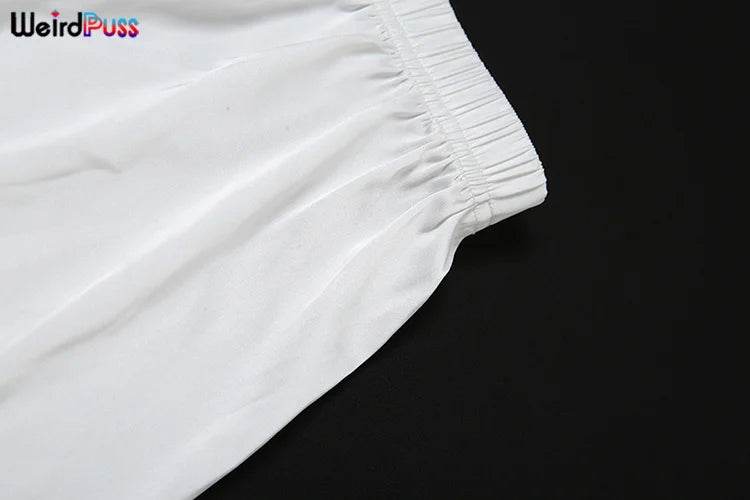 Silky Elegant Ruffle Shorts Set - P12 Hub Europe
