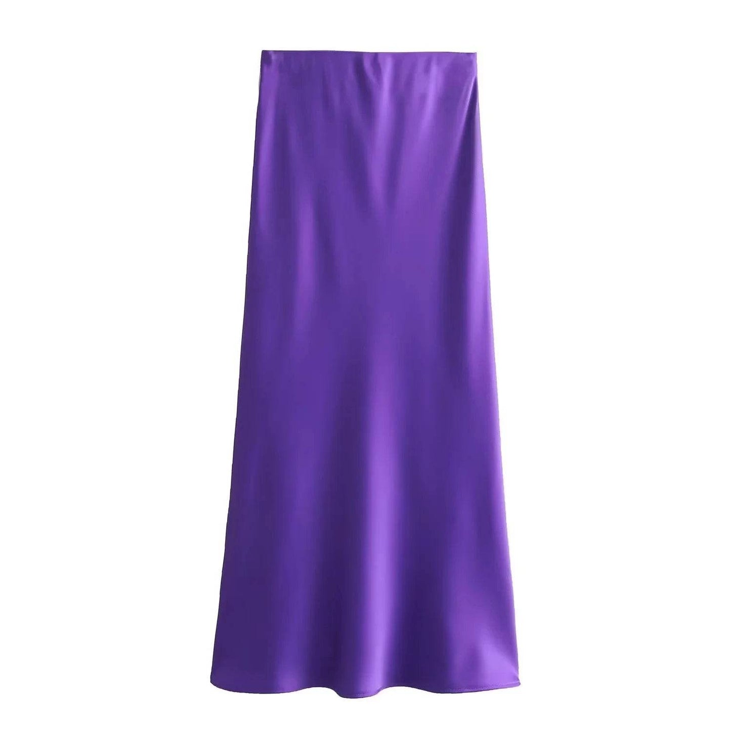 Women's Flowing Satin Midi - P12 Hub Europe