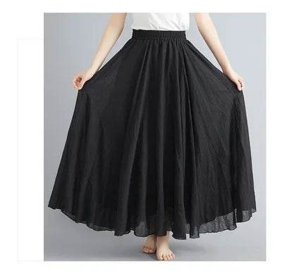 Mori Girl Cotton Linen Skirt - P12 Hub Europe