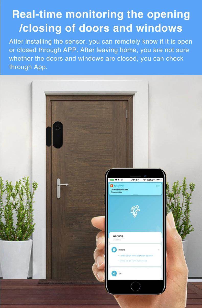 Sensor Door ZigBee Wireless Smart - P12 Hub Europe