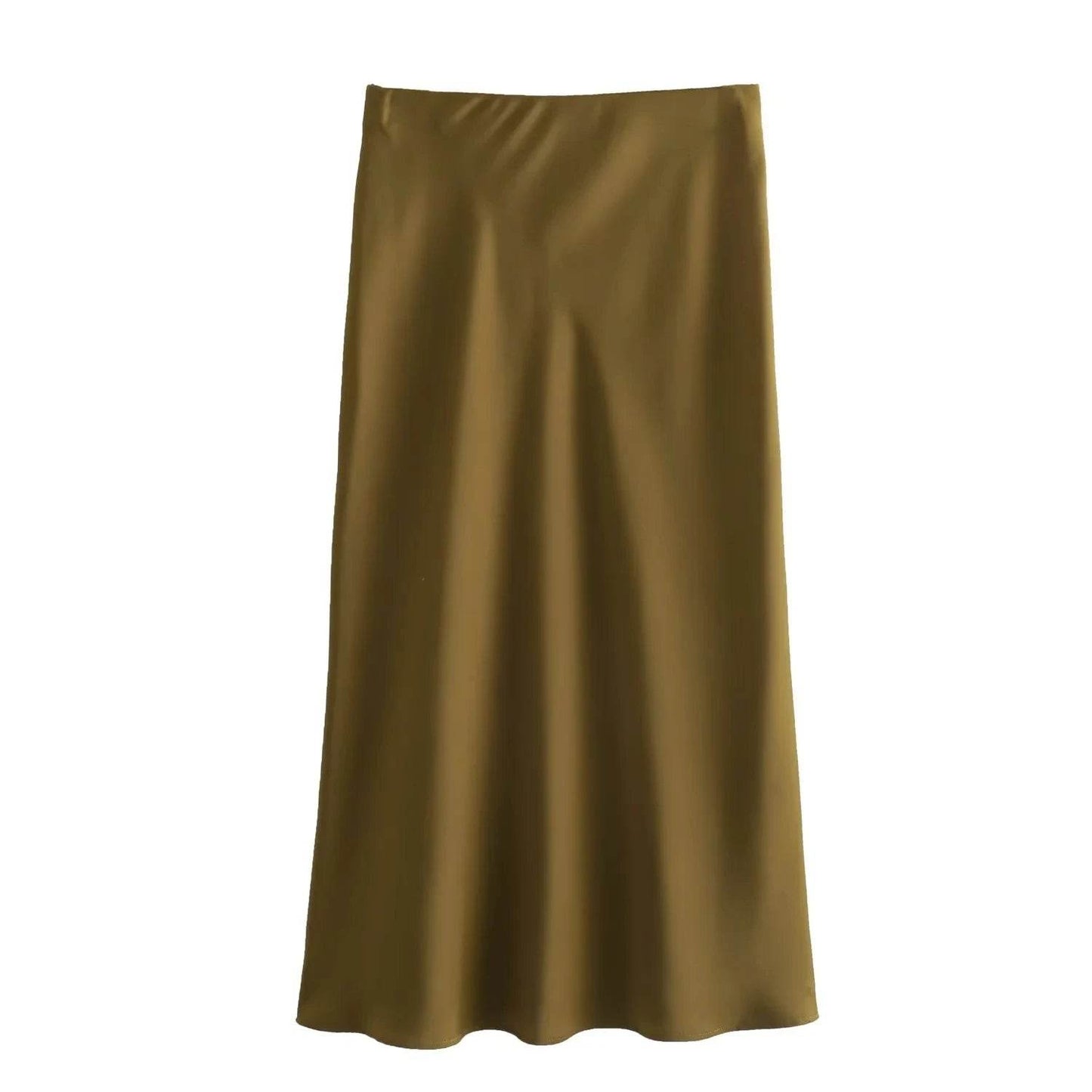 Women's Flowing Satin Midi - P12 Hub Europe