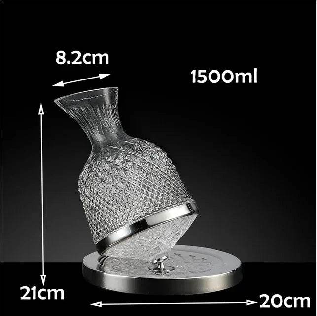 High-grade crystal glass red wine decanter household dispenserEuropean red wine jug wine personality jug set - P12 Hub Europe