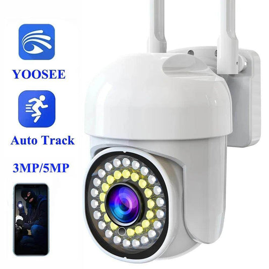 Outdoor Camera 5MP WiFi PTZ Security Auto Track - P12 Hub Europe