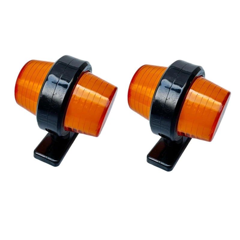 1Pair Truck 24v Side Marker Lights 12v Trailer Outline Lamp Clearance Lights Tail Light Assembly For Volvo truck For Scania