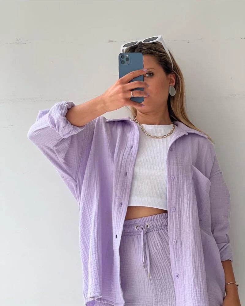 Women Summer Shorts Set - P12 Hub Europe