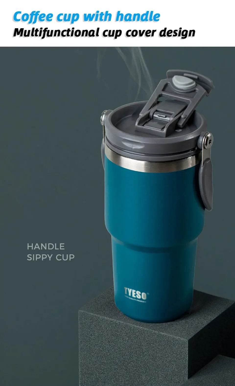 900ML Tyeso Insulated Travel Mug - P12 Hub Europe