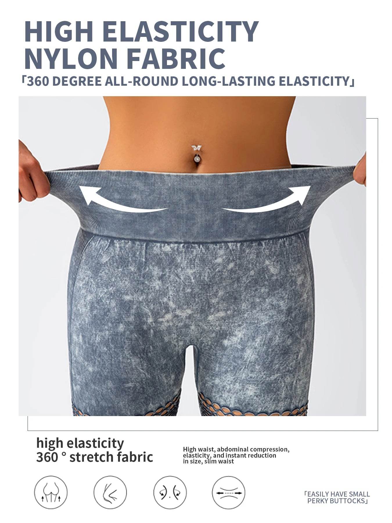 Women's Mesh Butt Lifting Leggings - P12 Hub Europe