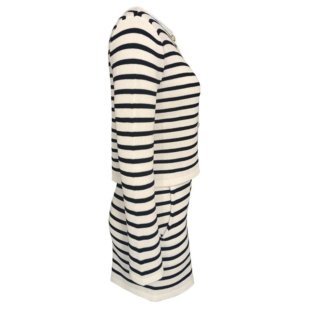 Tossy Zebra Knit Shorts Set - P12 Hub Europe