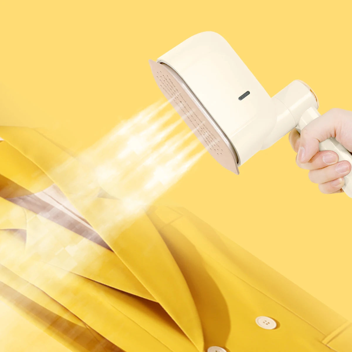 MOCATT Handheld Steam Clothing Iron Is Foldable,Fast Wrinkle Removal,Leak Proof,Portable Household Appliance For Travel Use