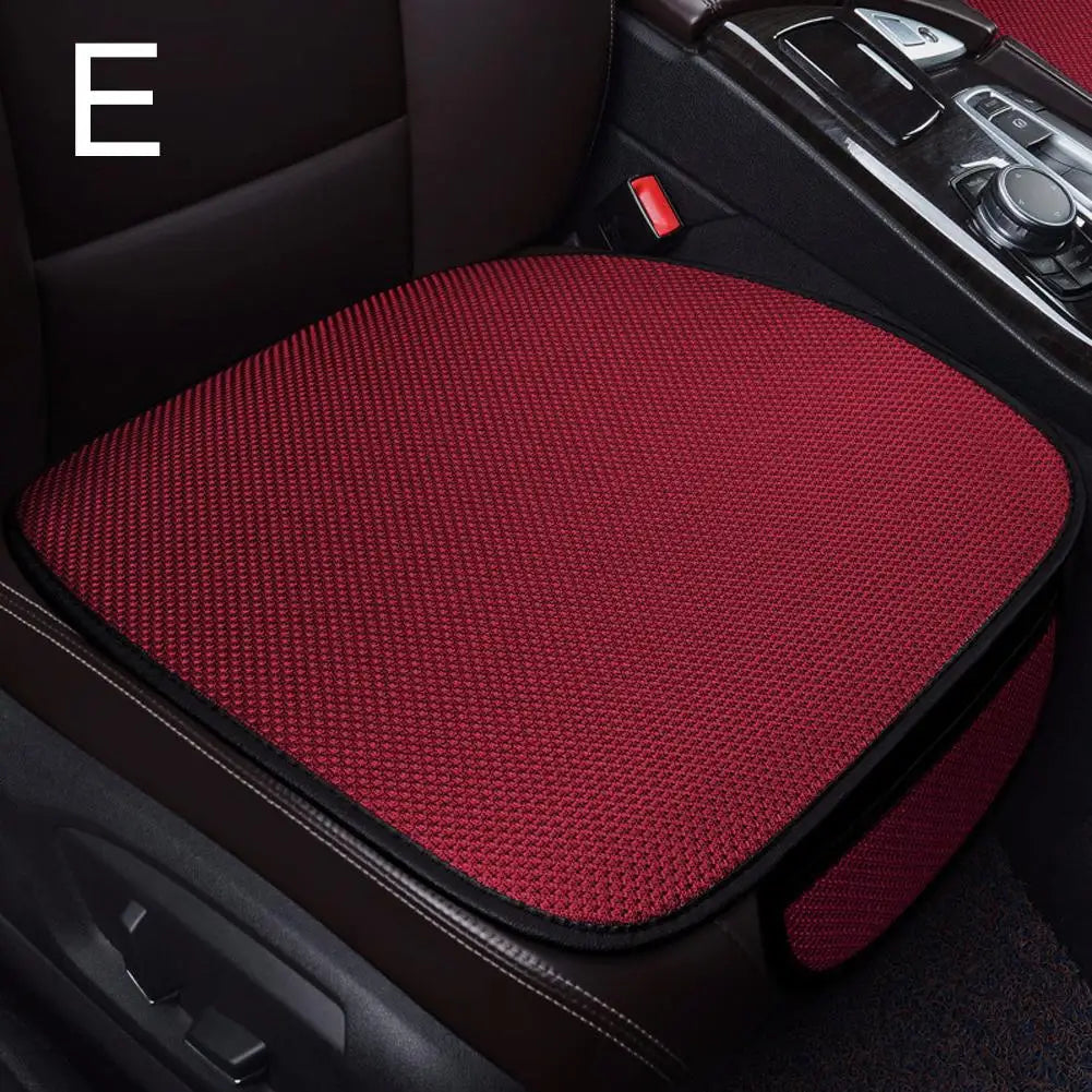 50x53cm Car Summer Cool Ice Silk Seat Cushion Anti Slip Breathable Ventilation Mesh Fabric Universal Car Seat Cooling Pad