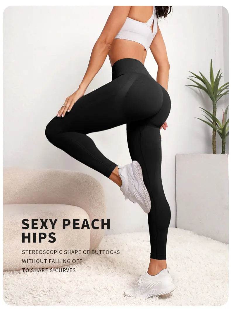 Women's High-Waist Tummy Control Leggings - P12 Hub Europe