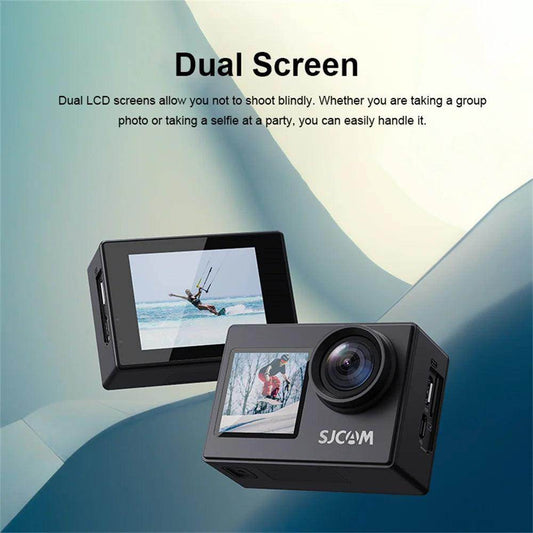 Action Camera SJCAM SJ4000 Dual Screen Waterproof - P12 Hub Europe