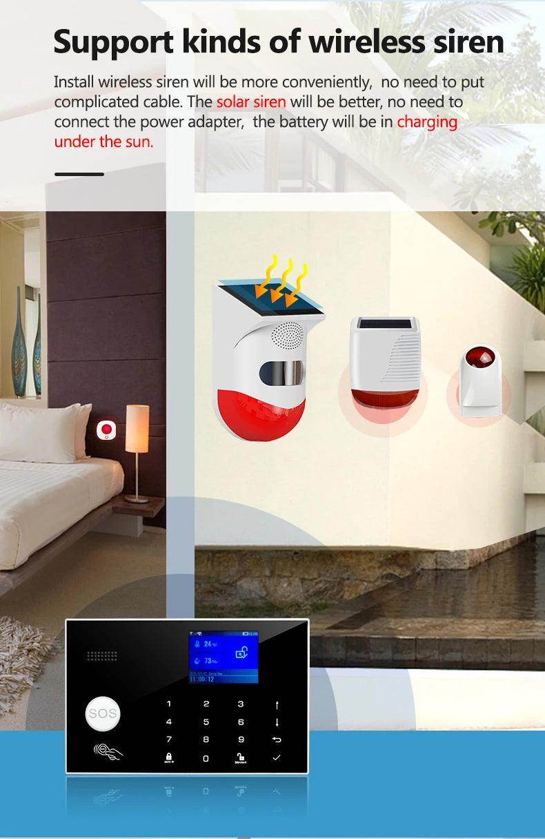 Alarm Smart Earykong WiFi GSM - P12 Hub Europe