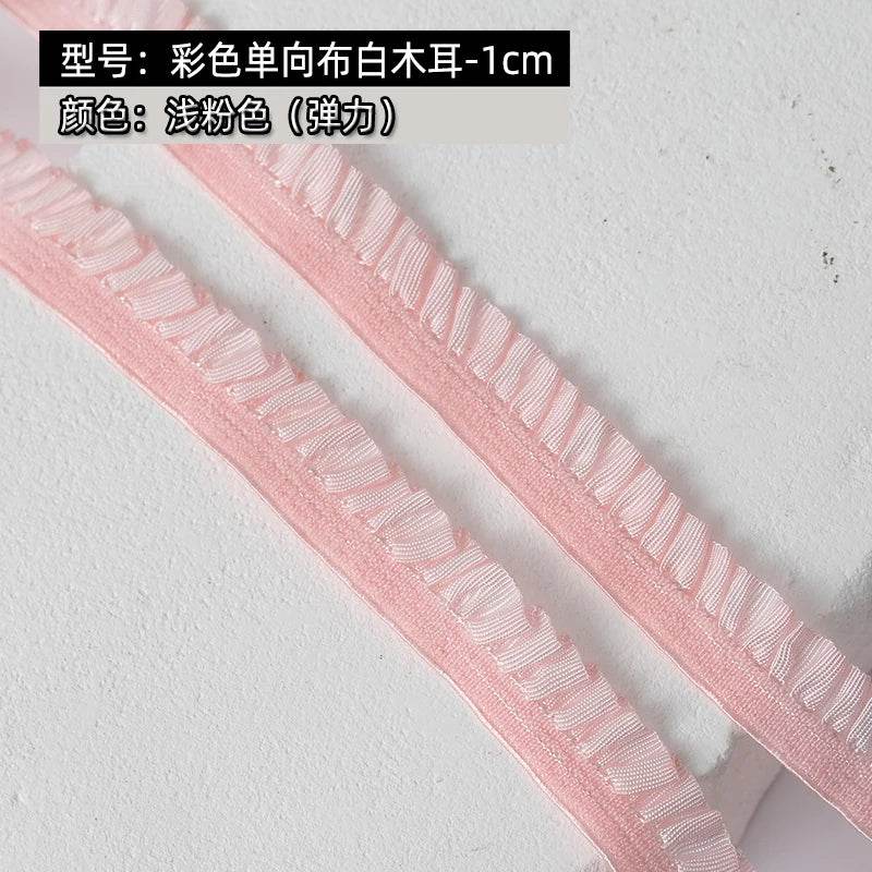 5Meters Elastic Lace Trim Ribbons for Party Dress Decoration Clothing DIY Crafts Supplies Needlework High Quality Sewing Fabric - P12 Hub Europe