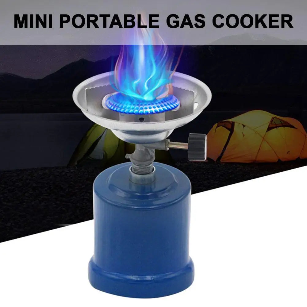 Adjustable Mini Portable Outdoor Camping Stove 190g Gas Cooker Euro Gas Coffee Stove For Fishing Hiking Picnic M2s0