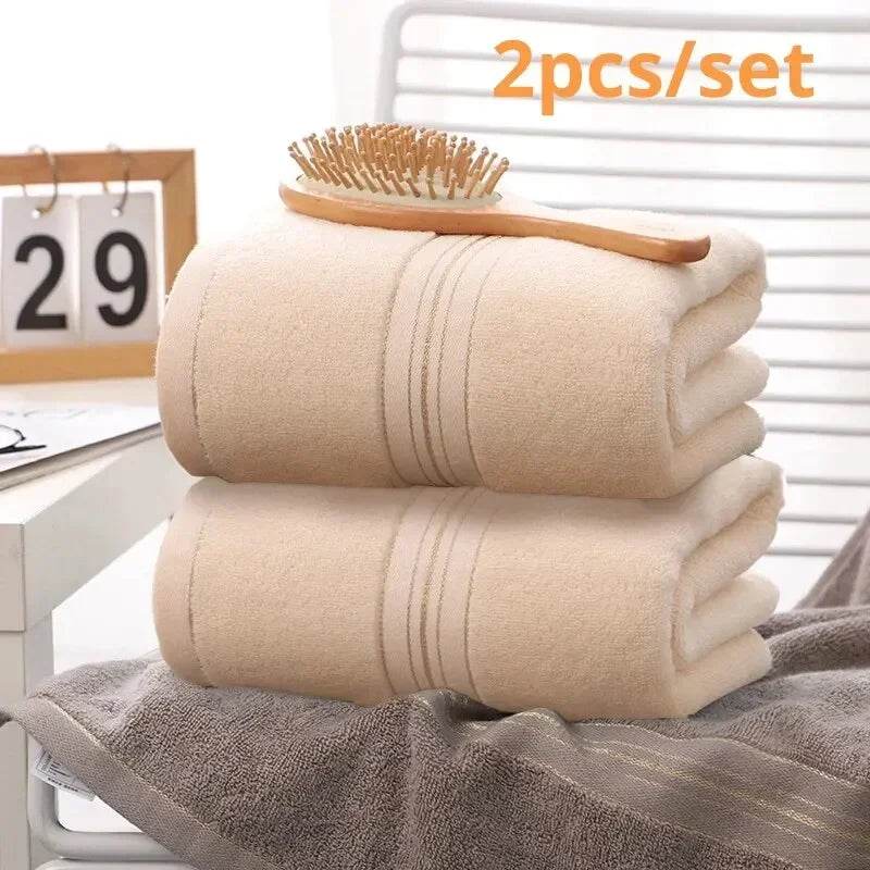 Highly Home & Garden Towel Bathroom Accessories Skin-friendly Color for Cotton Children Solid Universal and Adults Absorbent - P12 Hub Europe