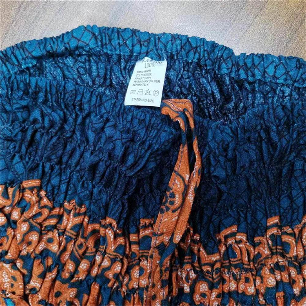 Women's Boho Harem Rayon Pants - P12 Hub Europe