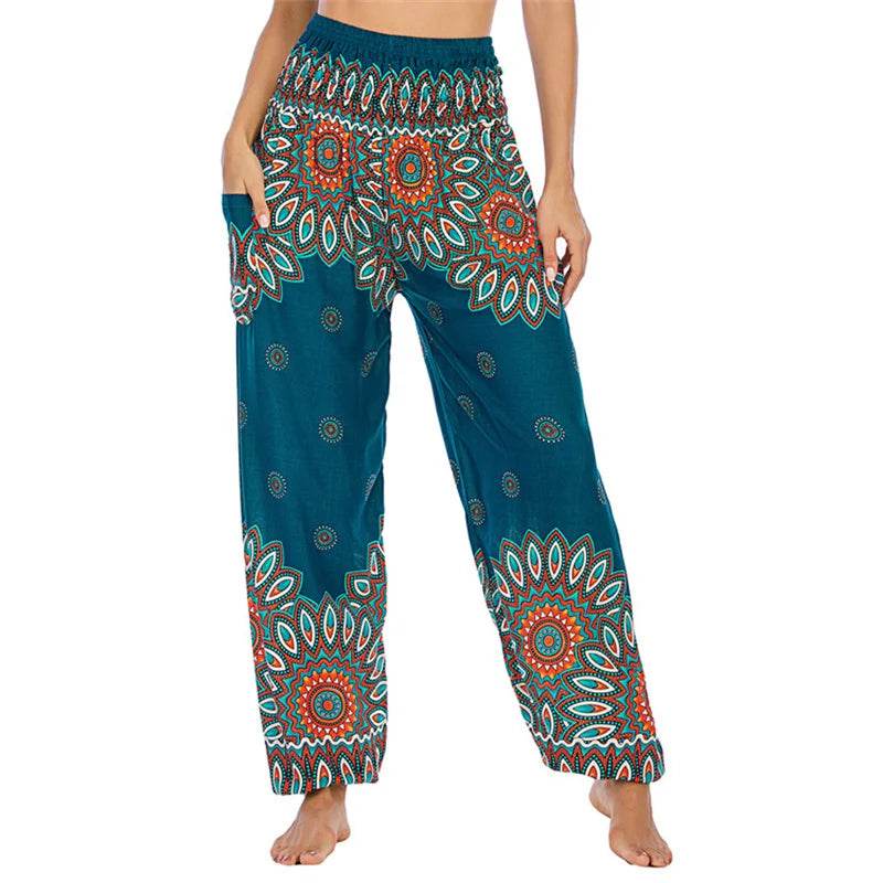 Boho Hippie Harem Yoga Pants - P12 Hub Europe