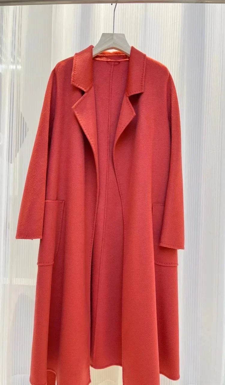 Luxury Cashmere Wool Coat - P12 Hub Europe