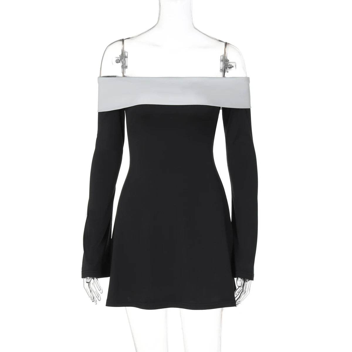 Dulzura Off Shoulder Mini Dress - Prom Party Clubwear - P12 Hub Europe